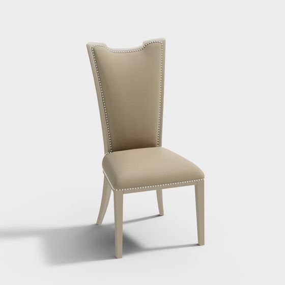 Elegant Low-Poly 3D Model Chair