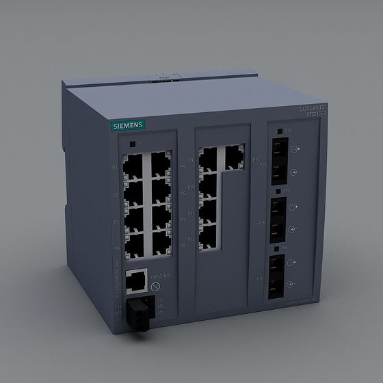Siemens Scalance XB213-3 Switch 3D model