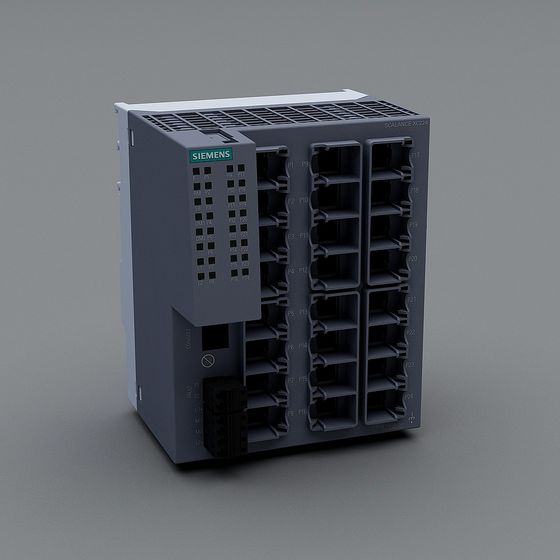 Siemens Scalance XC224 Industrial Controller 3D model
