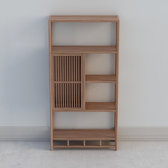 Urban Elegance Bookshelf 3D model