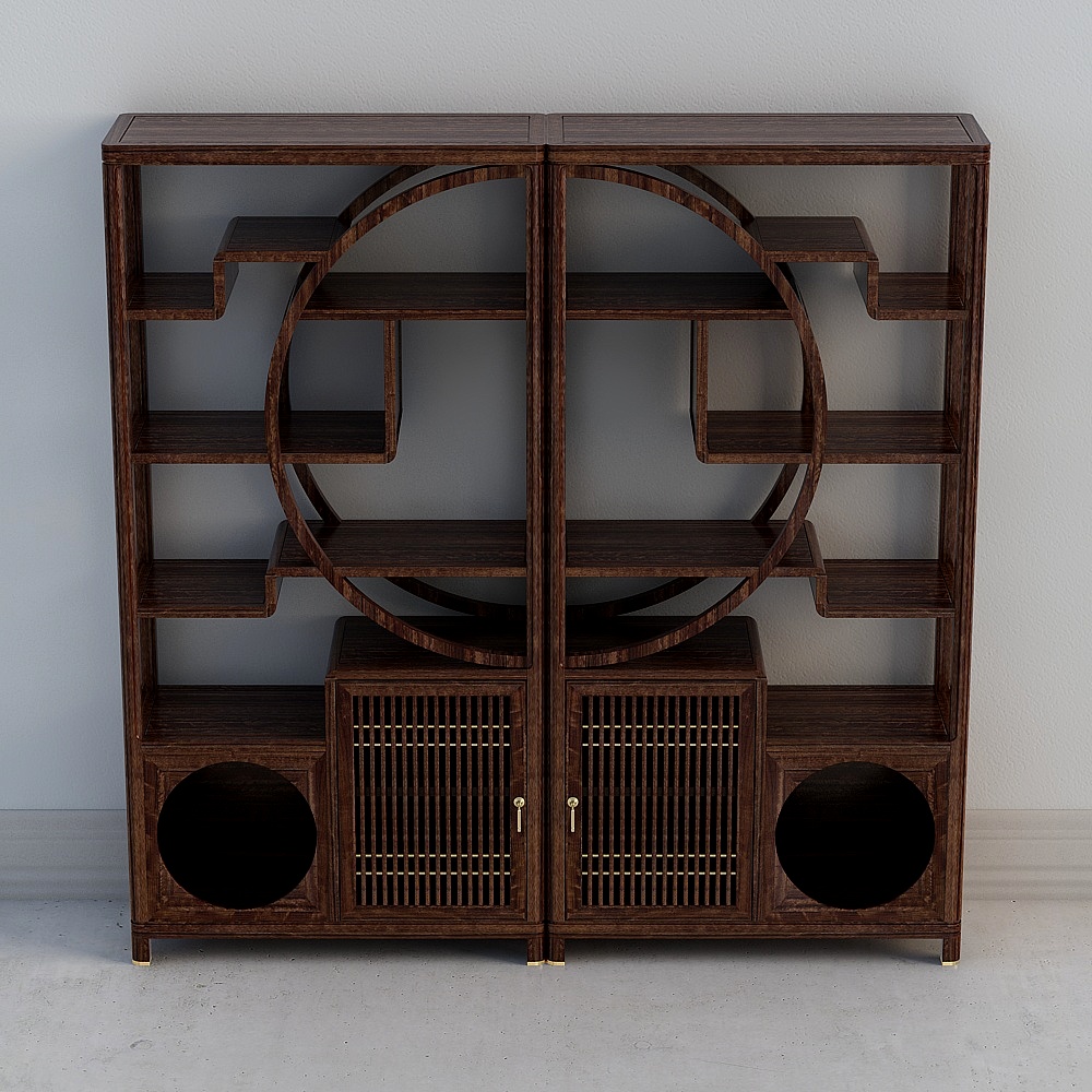 HQZ06301A Curio Shelf L