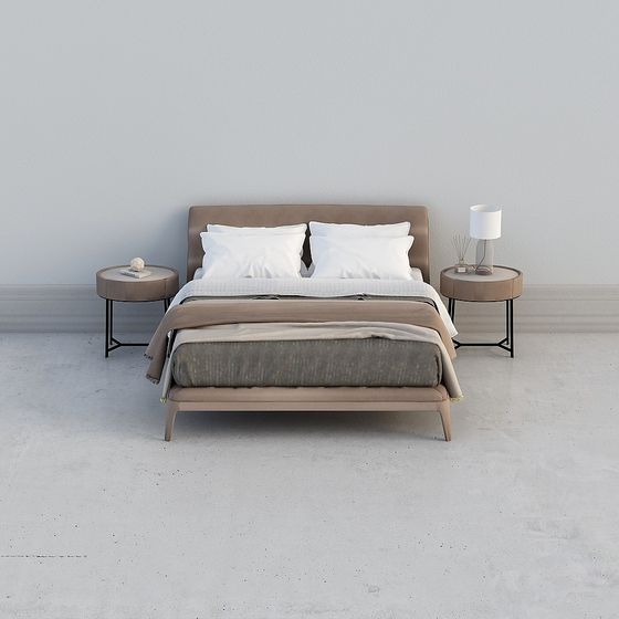 Cama King-Size con Cabecero