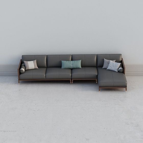 Urban Comfort Sofa 3D model
