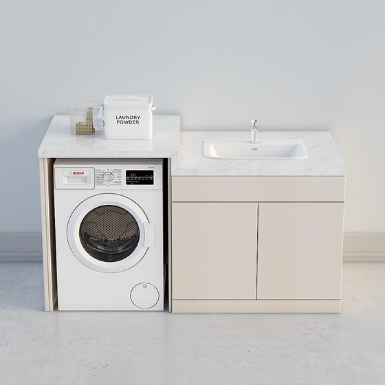 Laundry Room Oasis 3D model