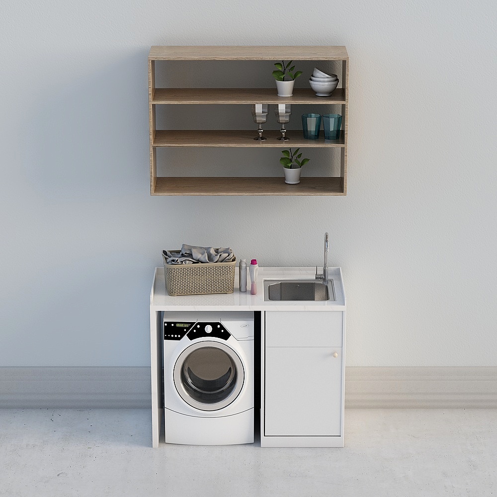 Gabinete de lavadora
