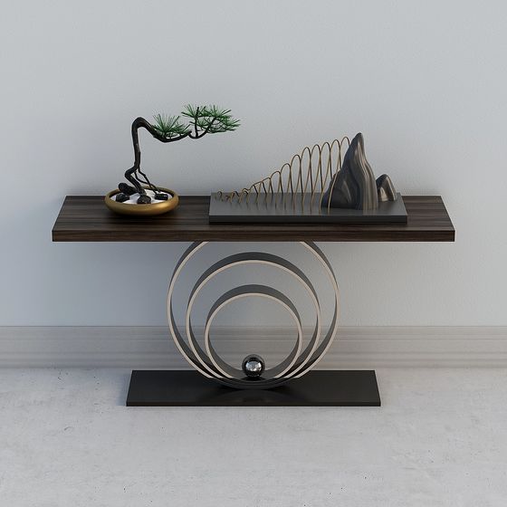 Abstract Art Table 3D model