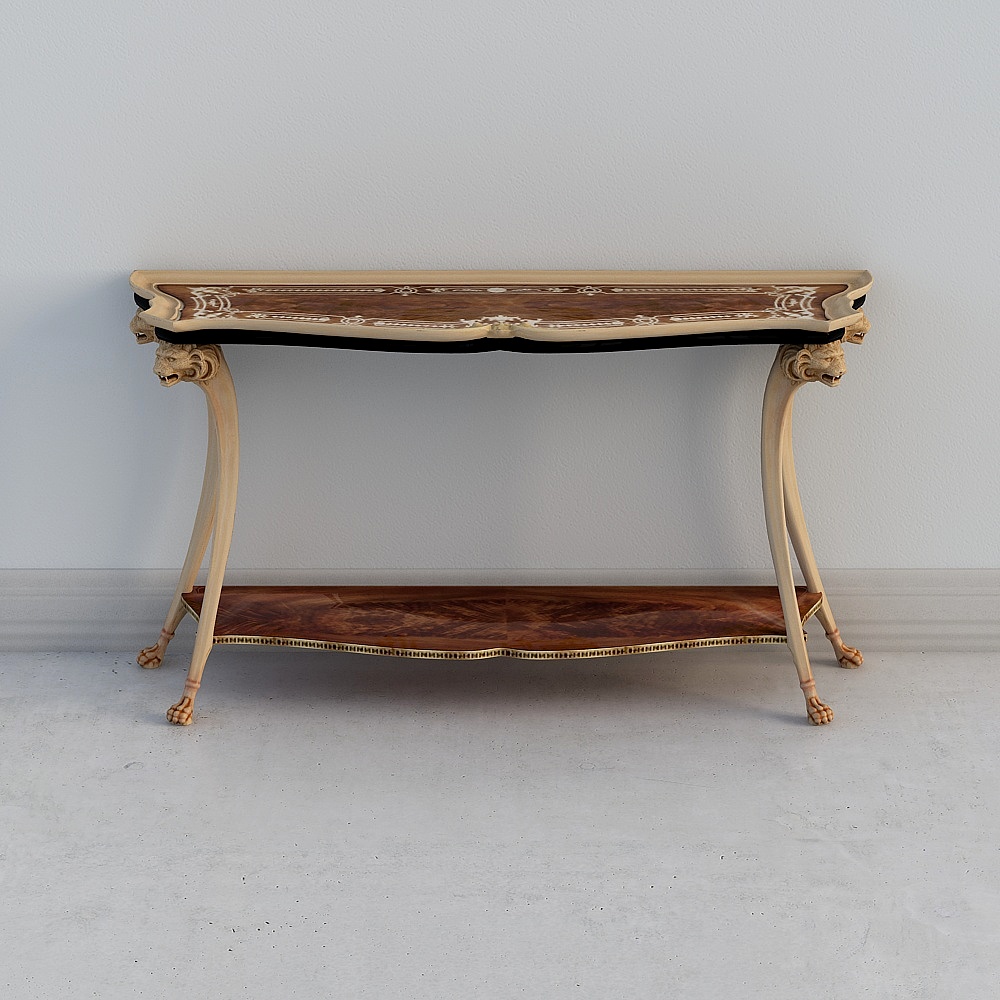 Elegant Corridor Table 3D model