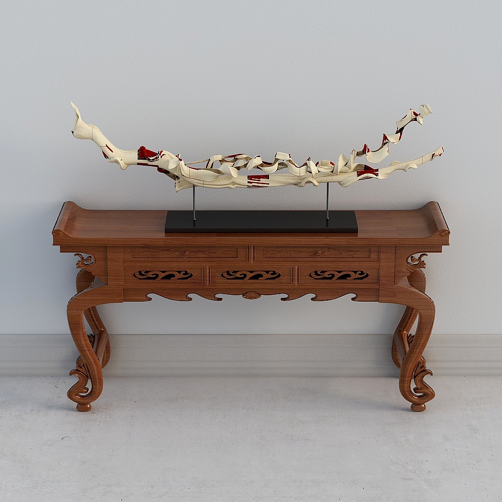 Classic Elegance Table 3D Model