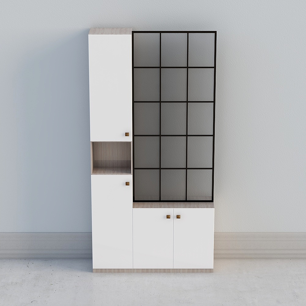 Paroi de séparation pour meuble à chaussures 02