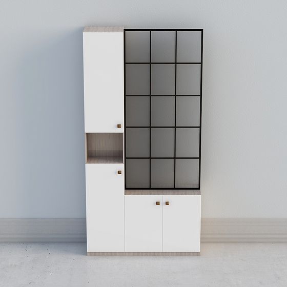 Paroi de séparation pour meuble à chaussures 02