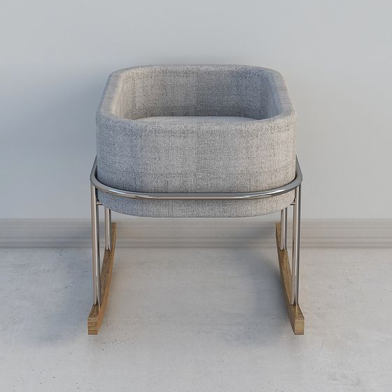 Urban Rocking Chair 3D model for Modern Interiors