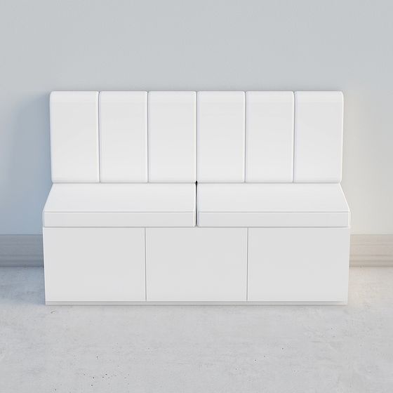 Urban Storage Bench 3D model