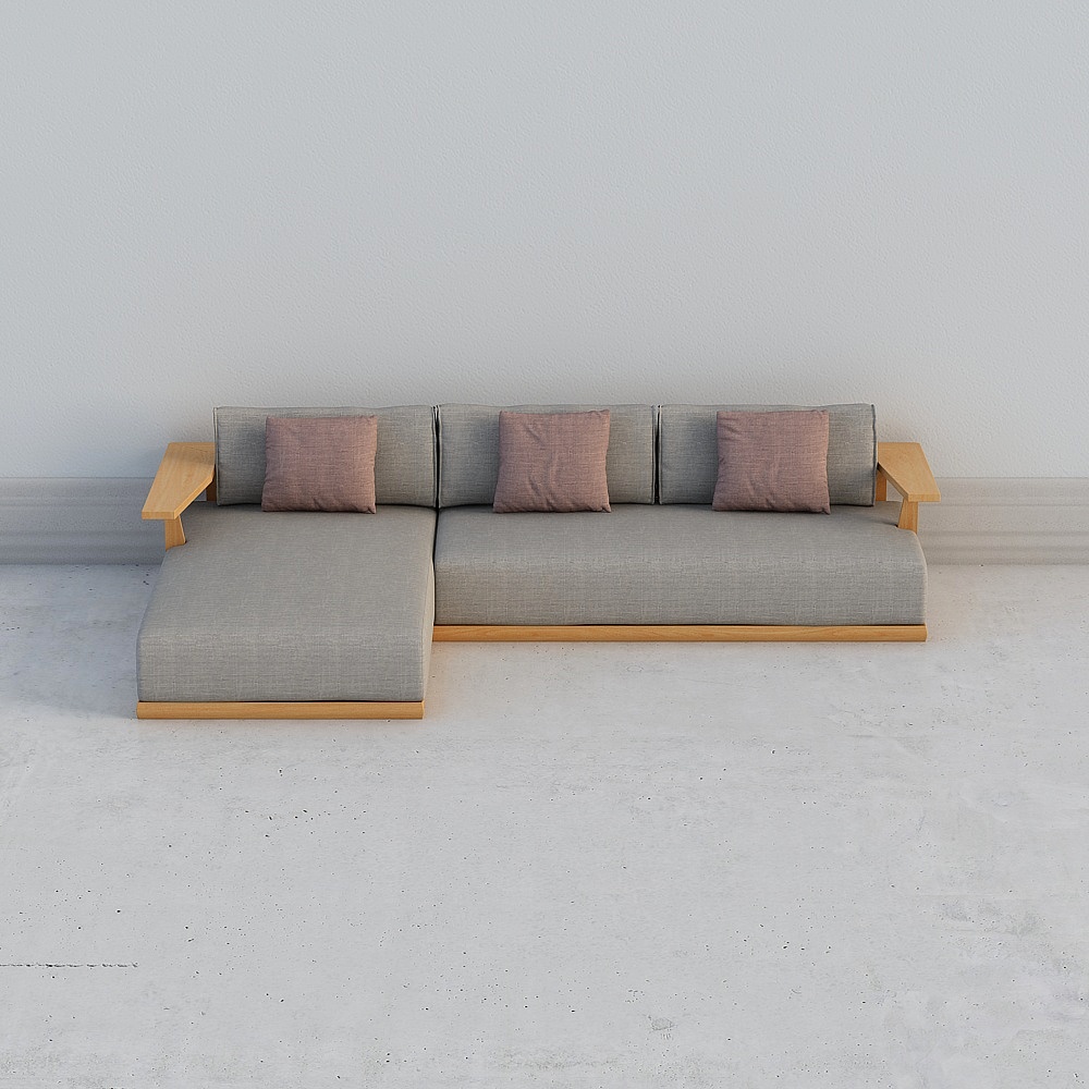 Back-to-back -3-person sofa-S-288-3