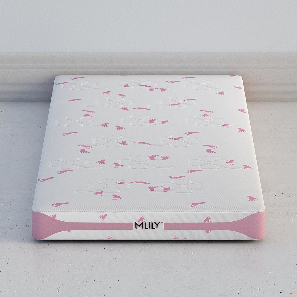 Dream lily - four-leaf grass 0 pressure growth thick pad pink