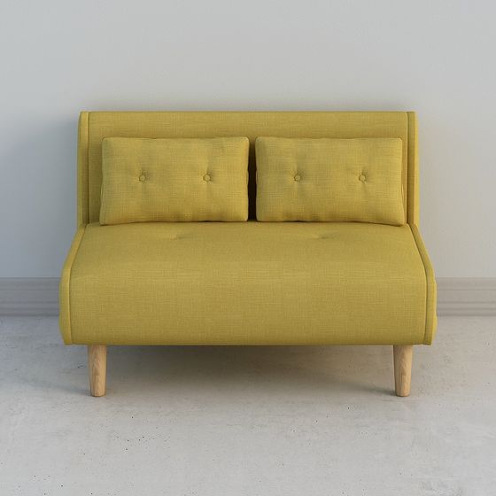 Youfan Art Barbizon canapé-lit en tissu minimaliste nordique