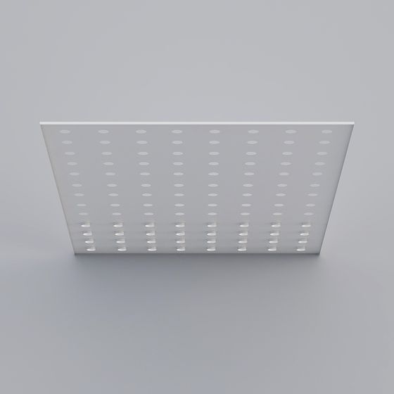 Stylish Low Polygon Ceiling Lamp 3D model