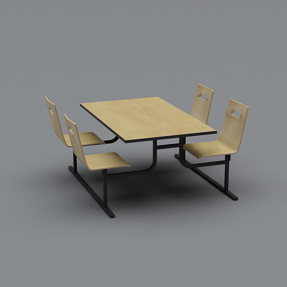 Canteen tables and chairs