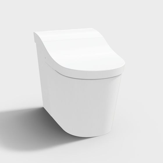 Futuristic Bathroom Toilet 3D Model for Creative Projects