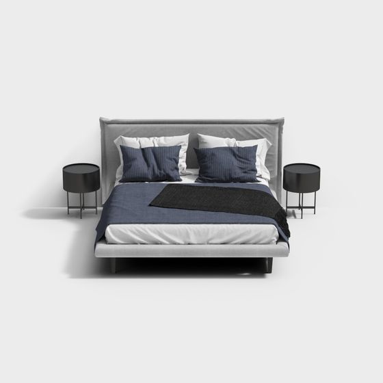 머리맡이 있는 킹침대