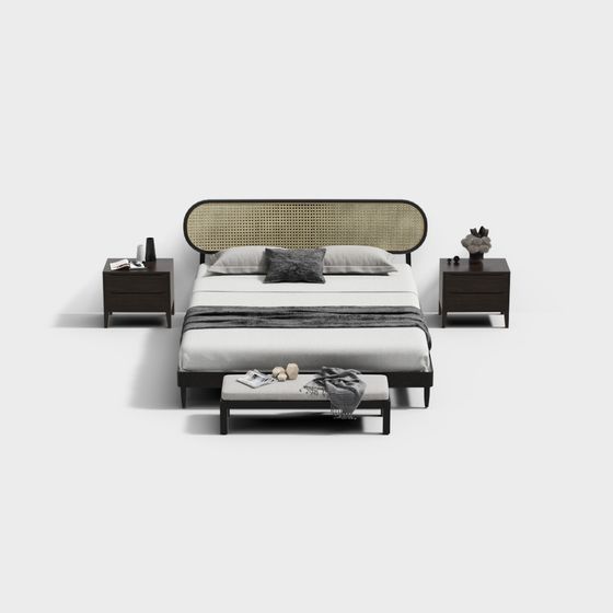 Urban Bedroom Suite 3D model