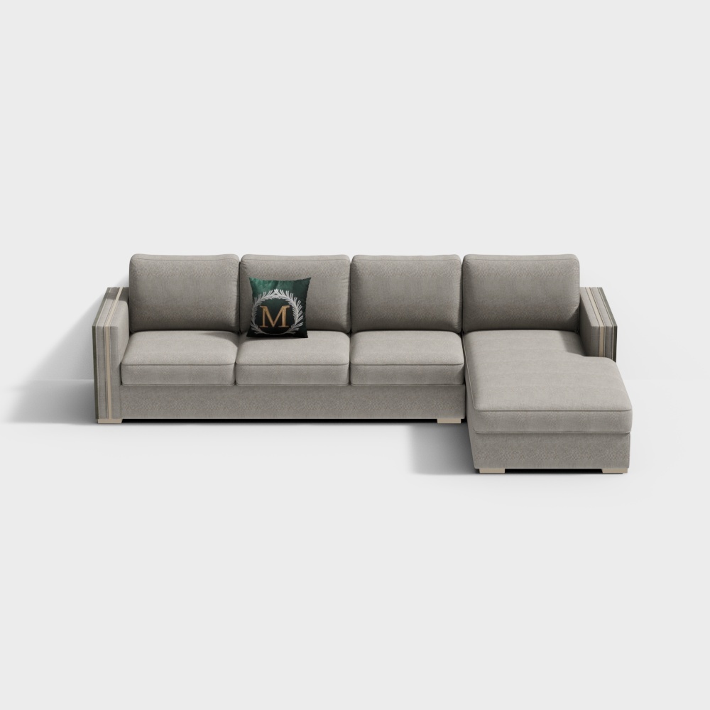 Huina KLMN series corner sofa L-shaped sofa ML602