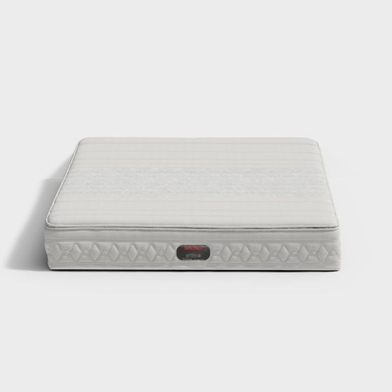 Elegant 3D Mattress Model for Modern Home Design