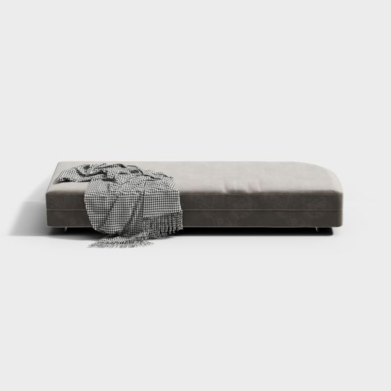 Urban Sofa 3D model with Low Poly Design