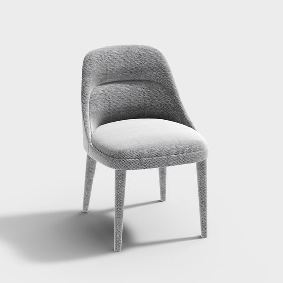 Urban Luxury Chair 3D model for Contemporary Spaces