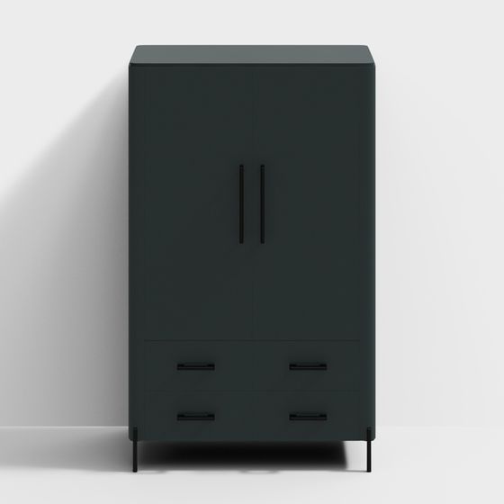 Urban Storage Cabinet 3D model for Creative Projects