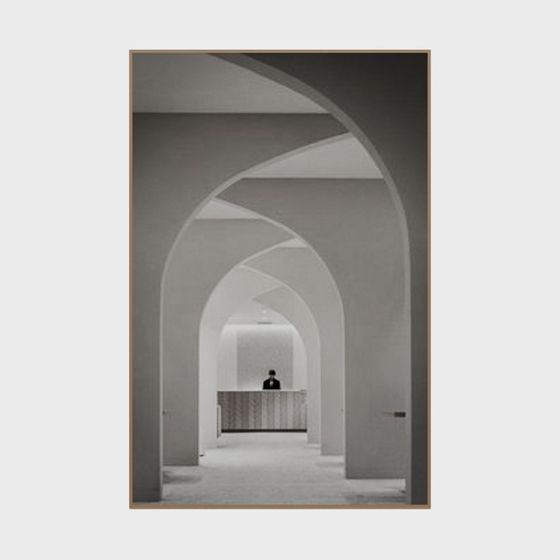 Arcade Corridor 3D model for Creative Projects