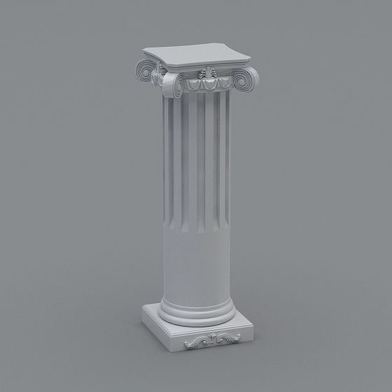 Classic Roman Column 3D model