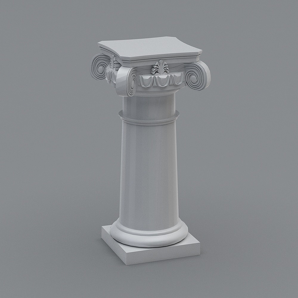 Stunning Roman Column 3D model