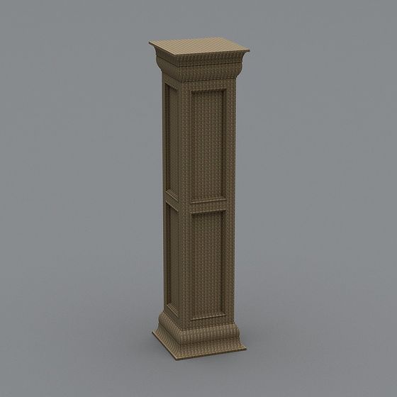 Classic Column 3D model for Timeless Design