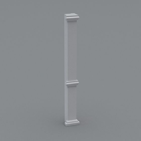 Classic Roman Column 3D model