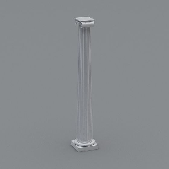 Classic Roman Column 3D model
