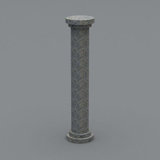 Ancient Roman Column 3D model