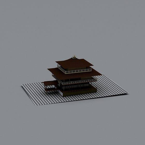 Oriental Loft 3D model