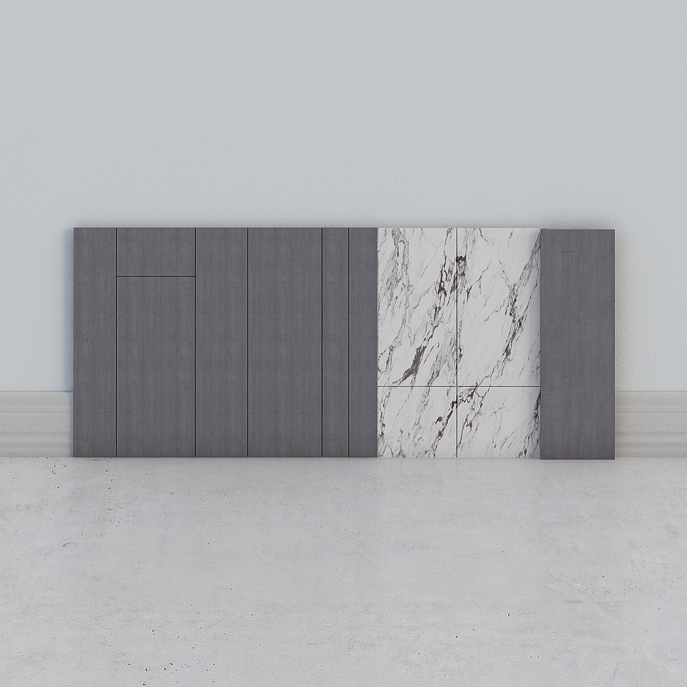 미니멀 스타일 배경 벽 나무 패널 벽