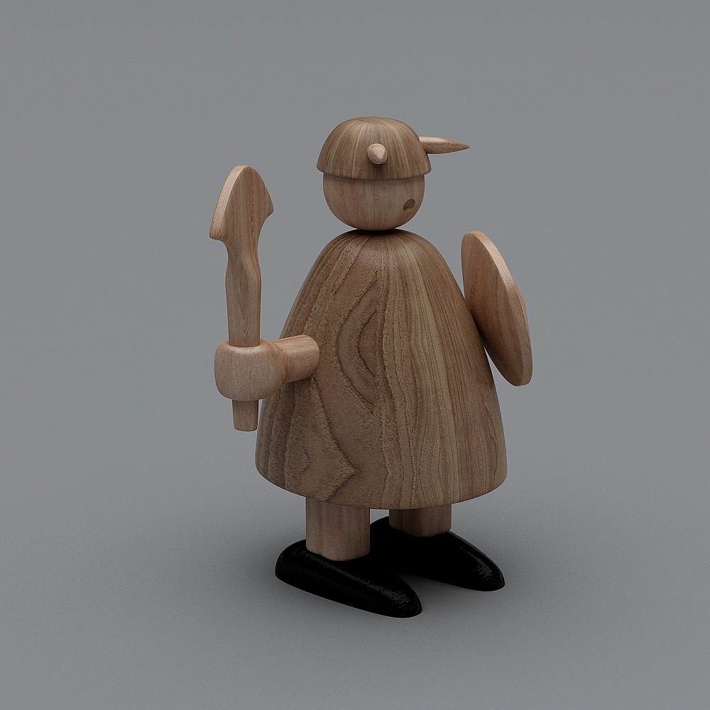 Toy man swings small