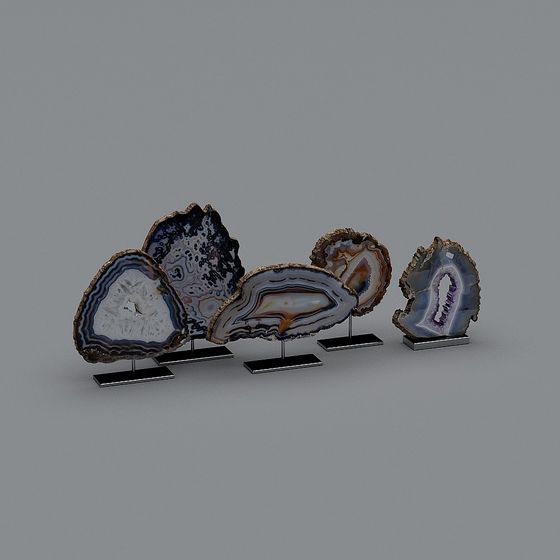 Geode Display 3D model Collection