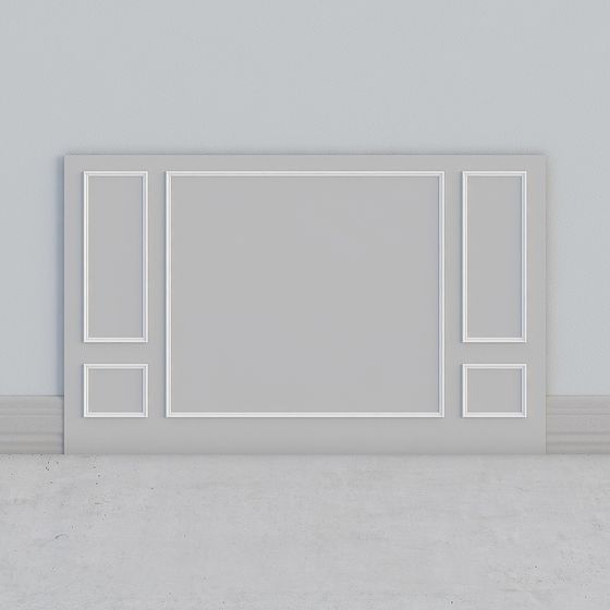 Minimalist Panel 3D model