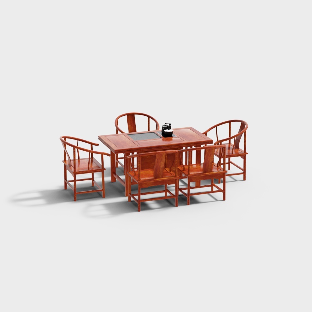 Craftsman King Tea Table Set of Six