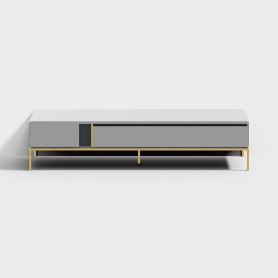 Stylish Modern TV Cabinet 3D model
