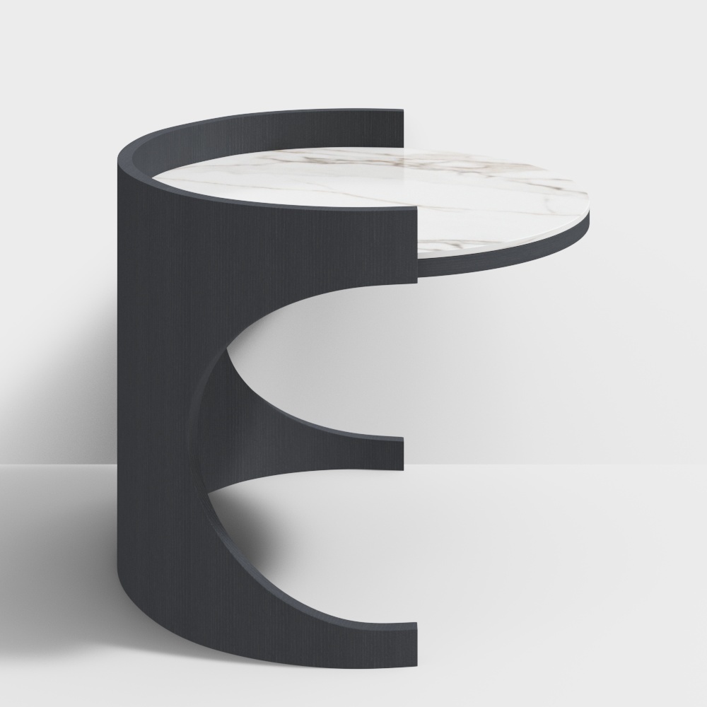 Huina BY Hong Kong style light luxury simple luxury series corner several round several 484