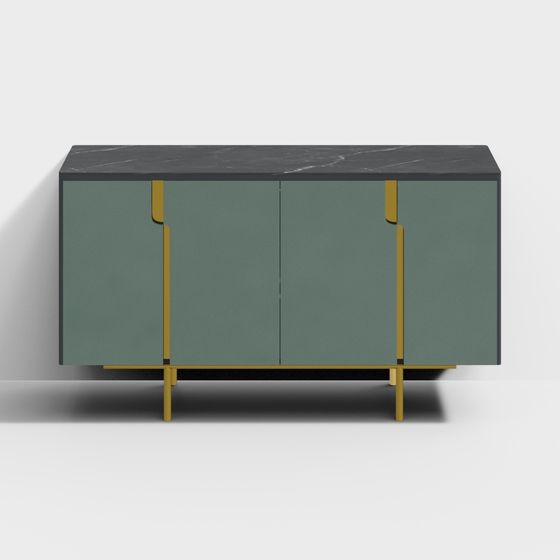 Urban Green Cabinet 3D model