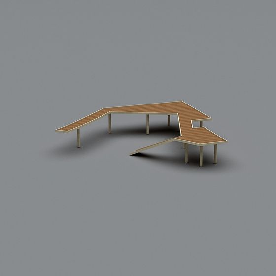 Skate Park Obstacle 3D model