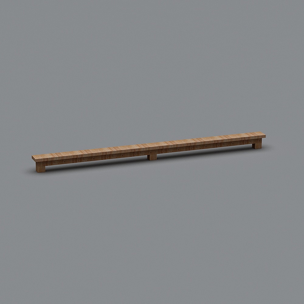 wooden railing