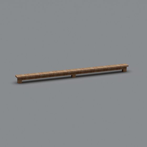 Cozy Bench 3D model