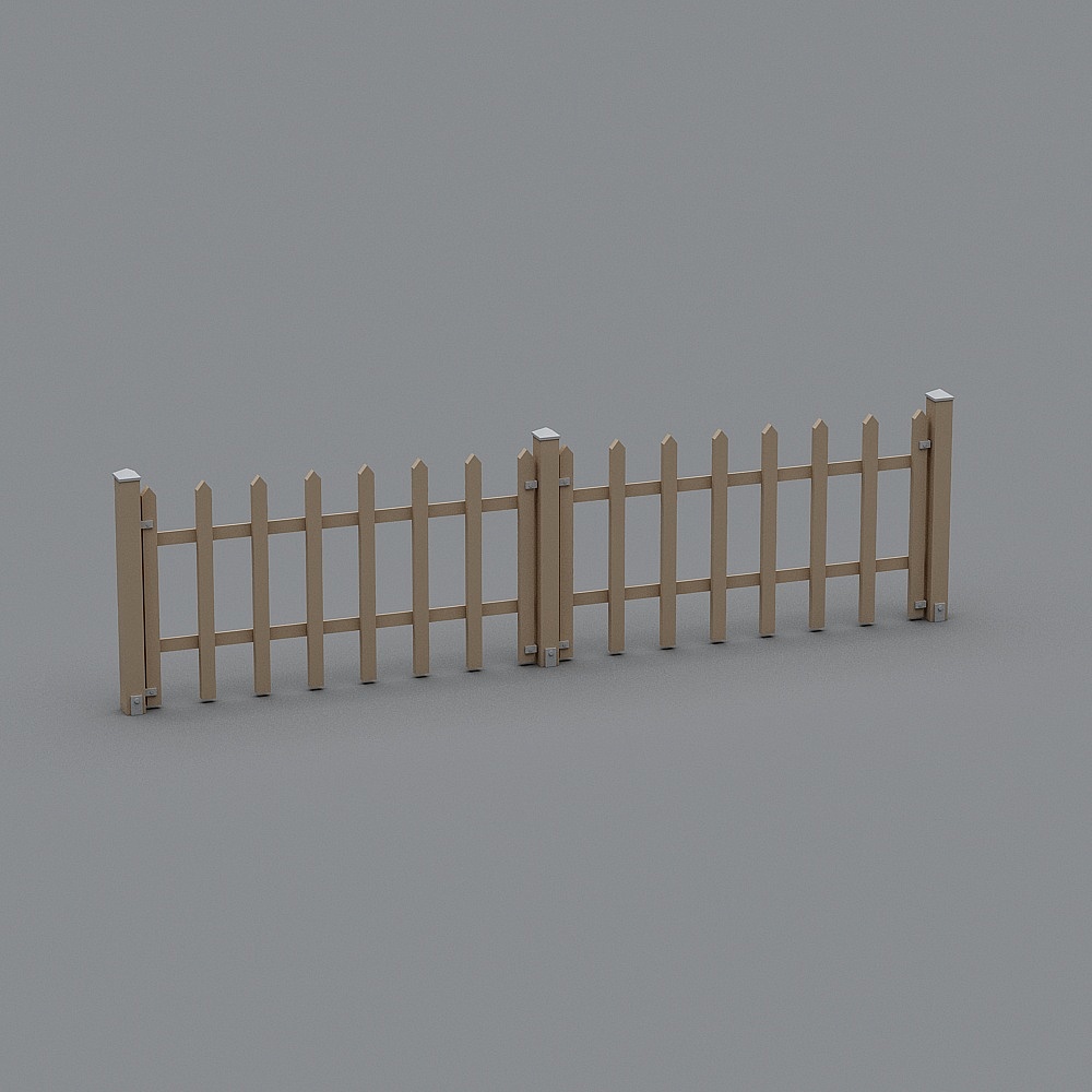 wooden railing