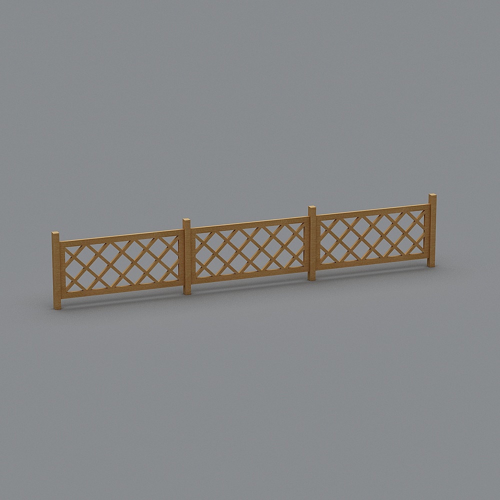 wooden railing